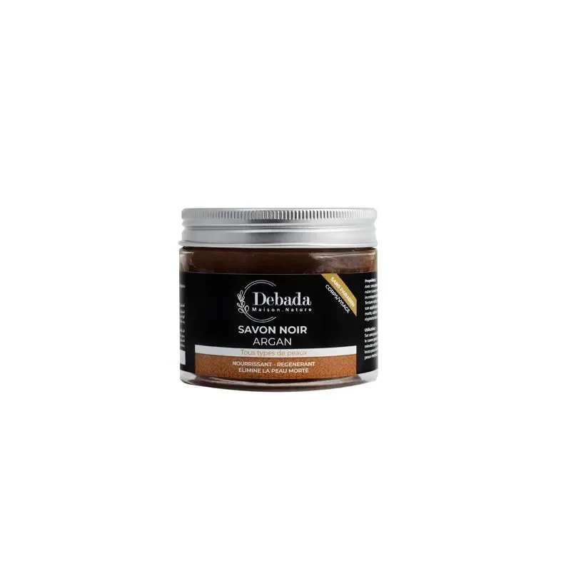 DEBADA Savon Noir à l'Argan 150 g