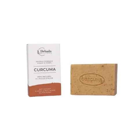 DEBADA Savon Gommage au Curcuma 120 g