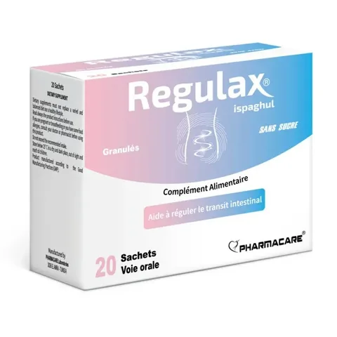 PHARMACARE Regulax sans Sucre 20 Sachets