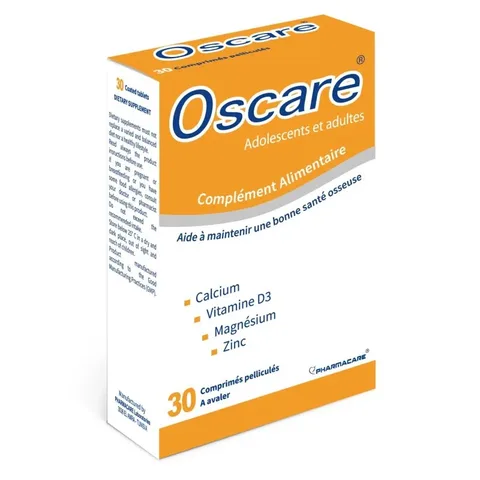 Oscare Adolescent et Adulte 30 Comprimés