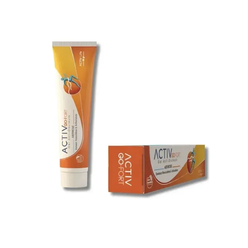 ACTIV LIFE Go Fort Gel de Massage Muscles et Articulations 50 g