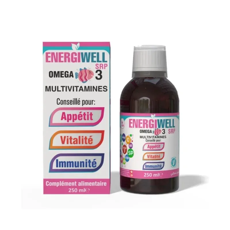 Energiwell Oméga 3 Sirop 250 ml