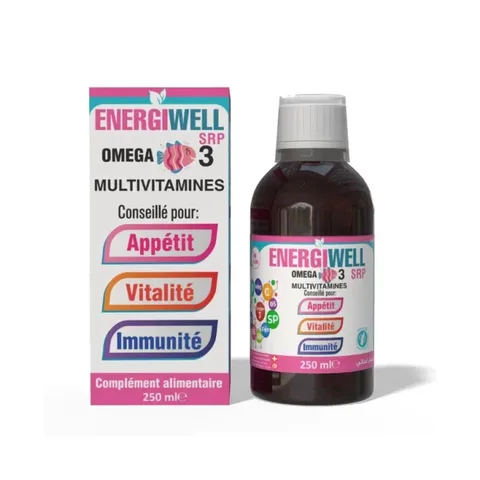 Energiwell Oméga 3 Sirop 250 ml