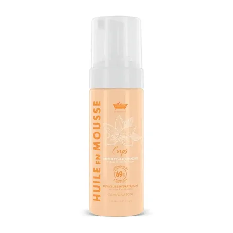 LES PETITS BAINS DE PROVENCE Huile en Mousse Vanille Fleur d'Oranger 150 ml
