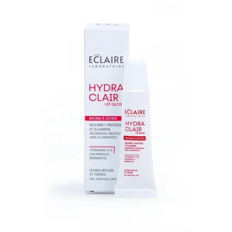 ECLAIRE HydraClair Lip Baume à Lèvres Gloss Rose Hydratant 12 ml