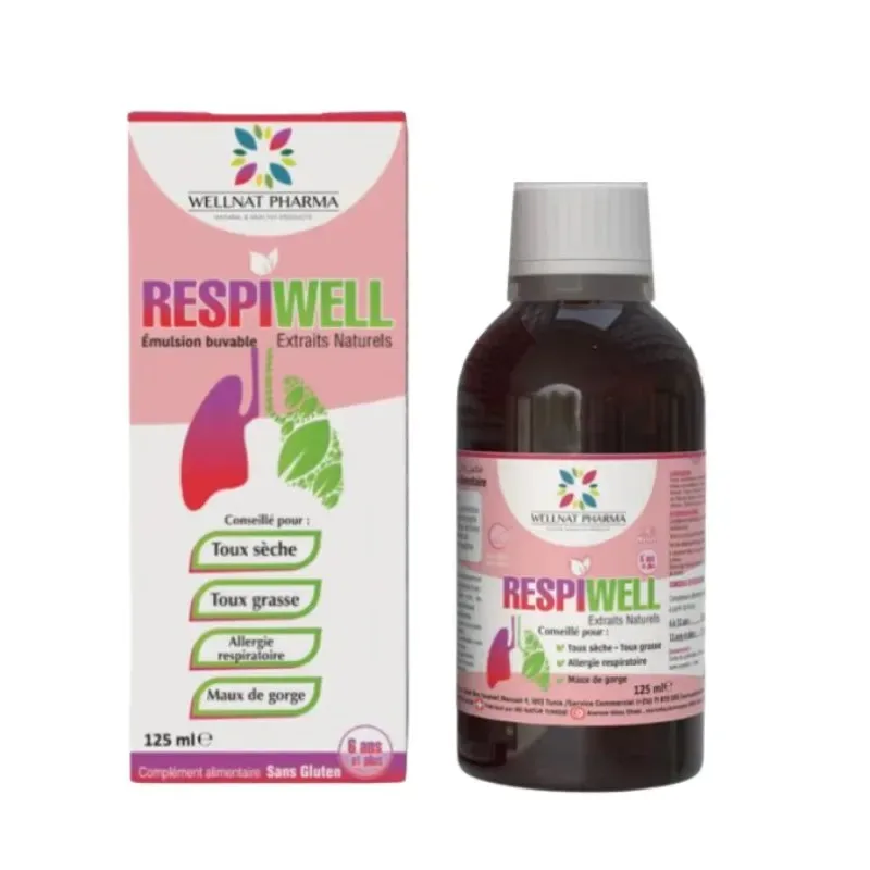 Respiwell Sirop Adulte 125 ml