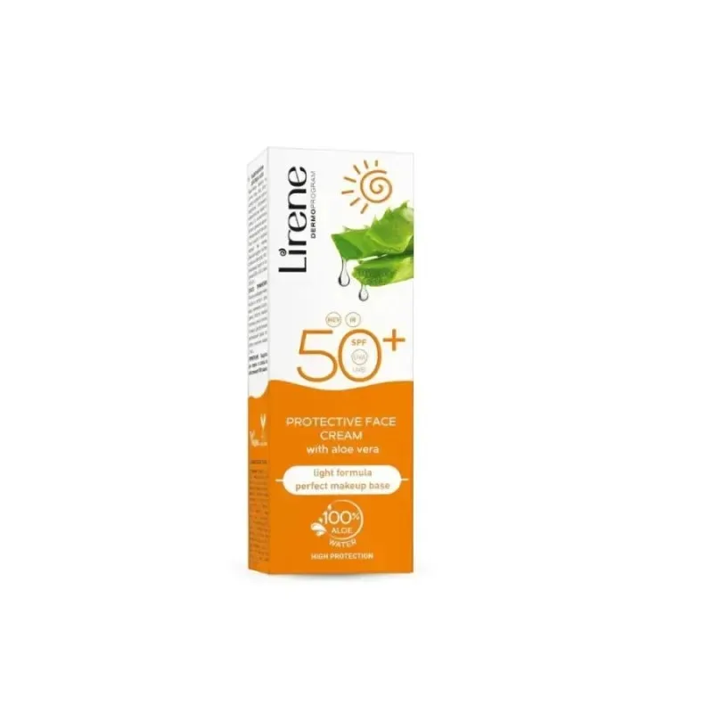 LIRENE Écran SPF50+ Adulte Aloe Vera 50 ml