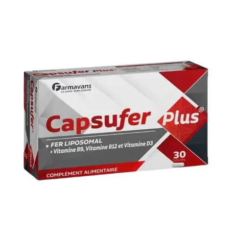 FARMAVANS Capsufer Plus 30 Gélules
