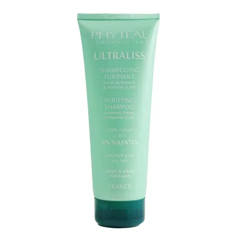 PHYTÉAL Ultraliss Shampooing Purifiant Cheveux Gras au Romarin 250 ml