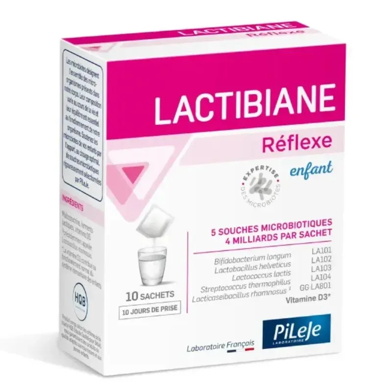 PILEJE Lactibiane Réflexe Enfant 10 Sachets