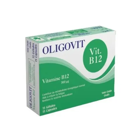 VITAL Oligovit Vitamine B12 15 Gélules