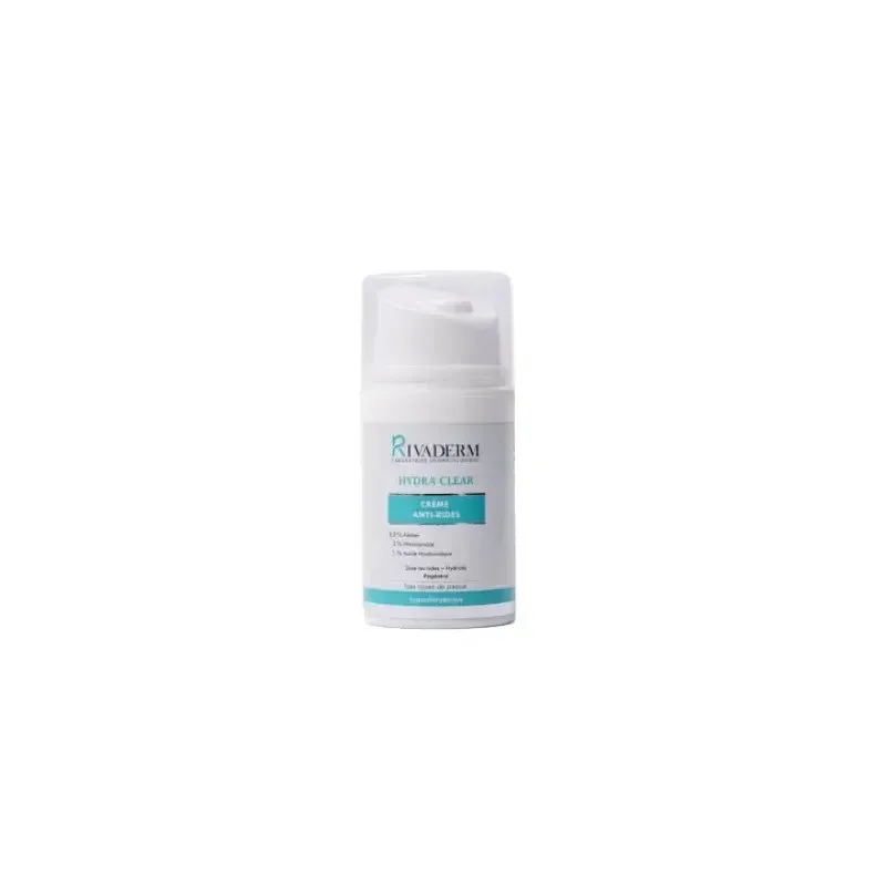 RIVADERM Hydra Clear Crème Hydra Anti-Rides 50 g