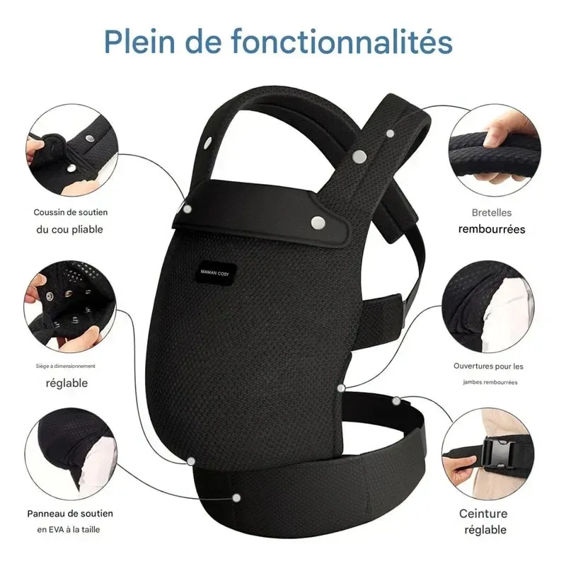 MOMCOZY Porte-Bébé de Confort 3 à 20 kg BC001 — photo 2