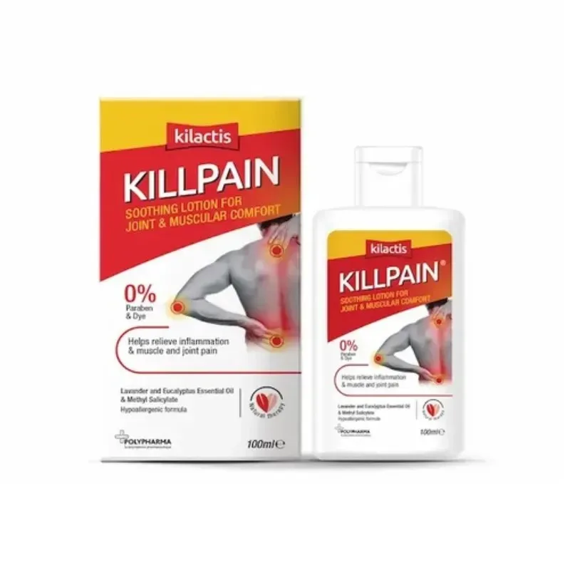 POLYPHARMA Kilactis Killpain Lait Confort Articulaire et Musculaire 100 ml