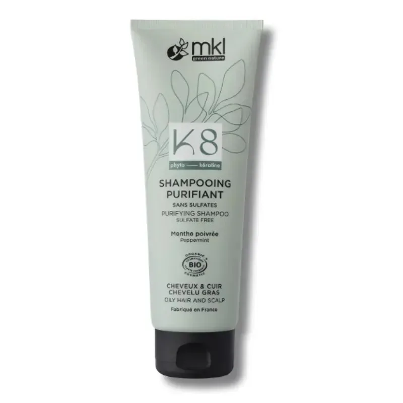 MKL GREEN NATURE K8 Shampooing Purifiant Bio Cheveux Gras 250 ml