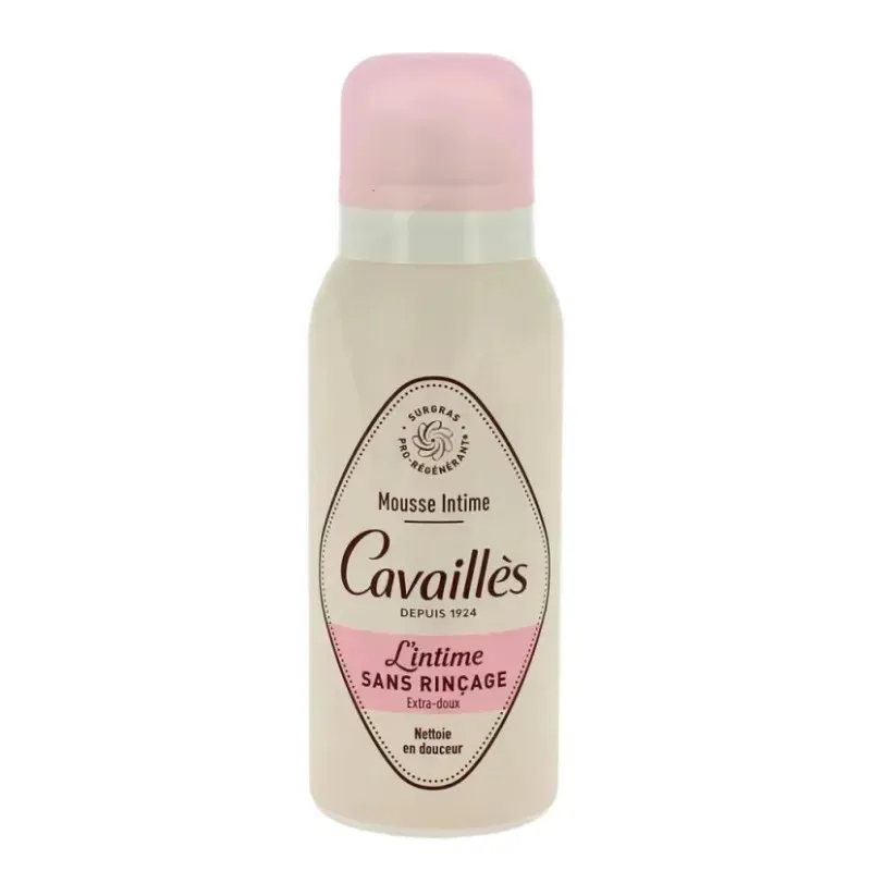 ROGE CAVAILLES Mousse Intime sans Rinçage Extra Doux 100 ml