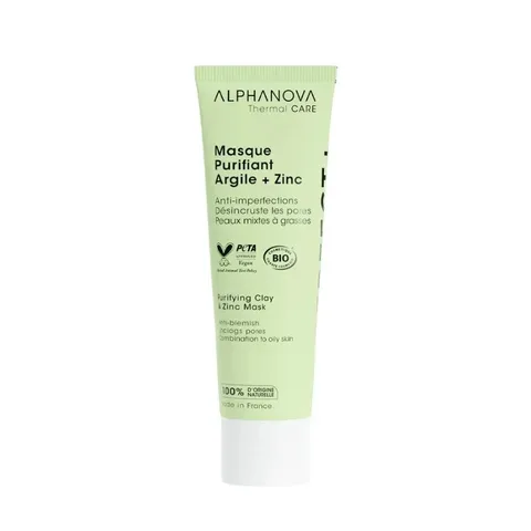 ALPHANOVA Thermal Care Masque Purifiant Argile + Zinc Perfect+ 50 ml