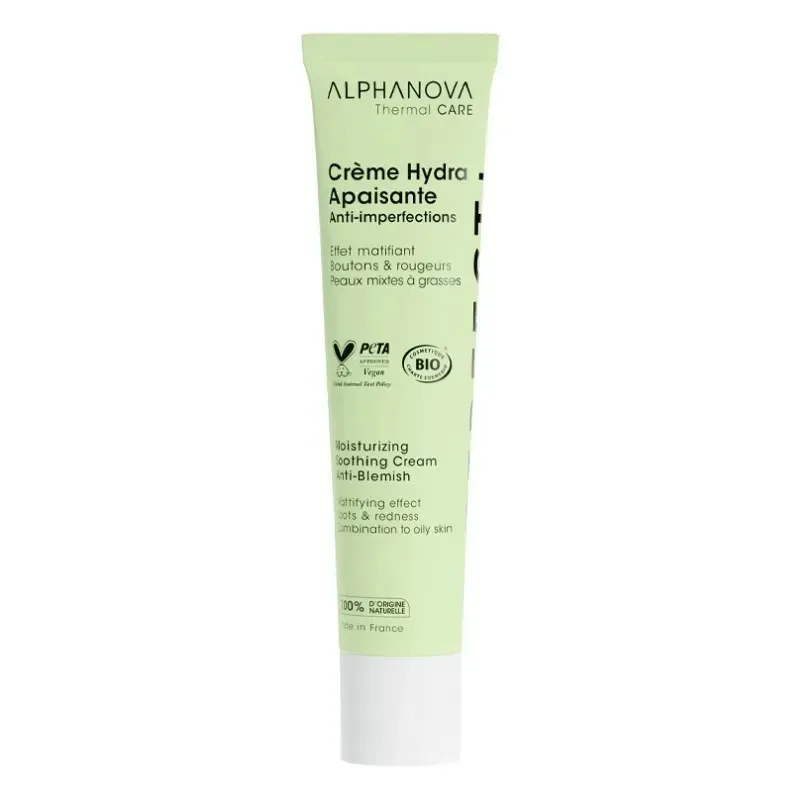 ALPHANOVA Thermal Care Crème Hydra Apaisante Anti-Imperfections Perfect+ 40 ml