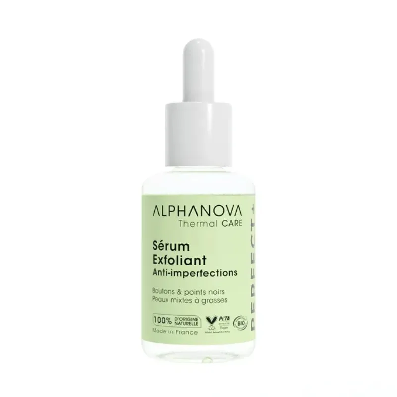 ALPHANOVA Thermal Care Sérum Exfoliant Anti-Imperfections Perfect+ 30 ml