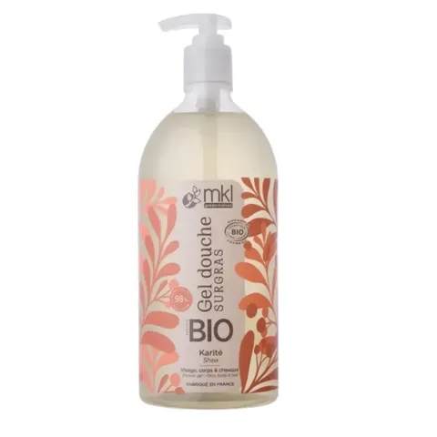 MKL GREEN NATURE Gel Douche Surgras Karité Bio 1 L