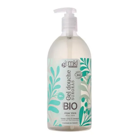 MKL GREEN NATURE Gel Douche Surgras Aloe Vera Bio 1 L