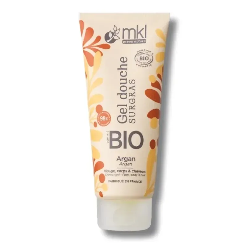 MKL GREEN NATURE Gel Douche Surgras Argan Bio 200 ml
