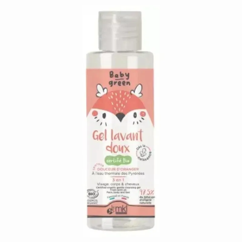MKL GREEN NATURE Baby Green Gel Lavant Doux Bio 100 ml
