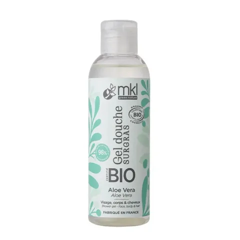 MKL GREEN NATURE Gel Douche Surgras Bio Aloe Vera 100 ml
