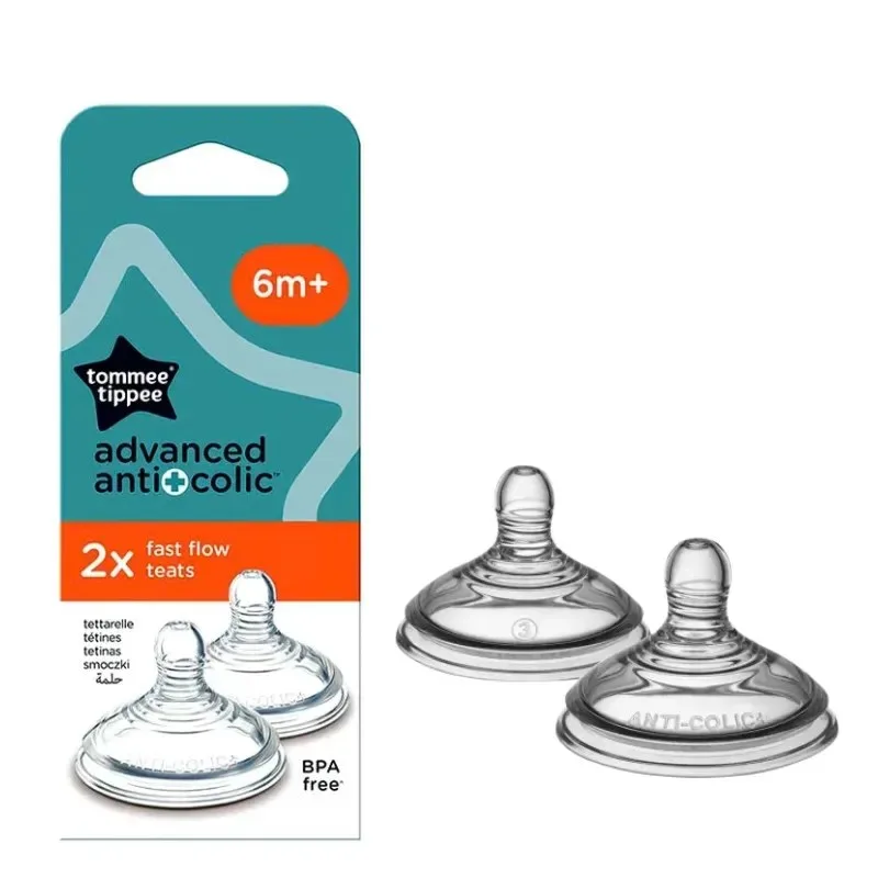 TOMMEE TIPPEE Anti-Coliques Avancé 2 Tétines 6 Mois+
