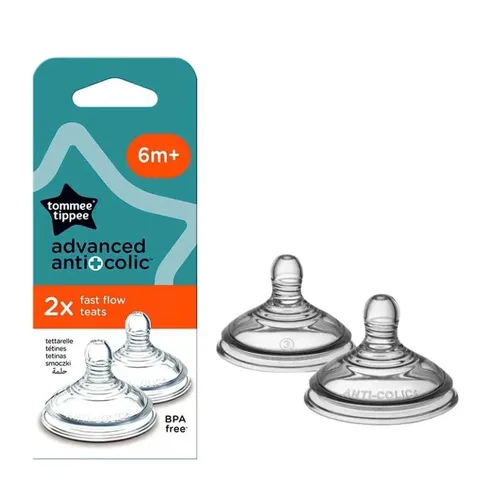TOMMEE TIPPEE Anti-Coliques Avancé 2 Tétines 6 Mois+
