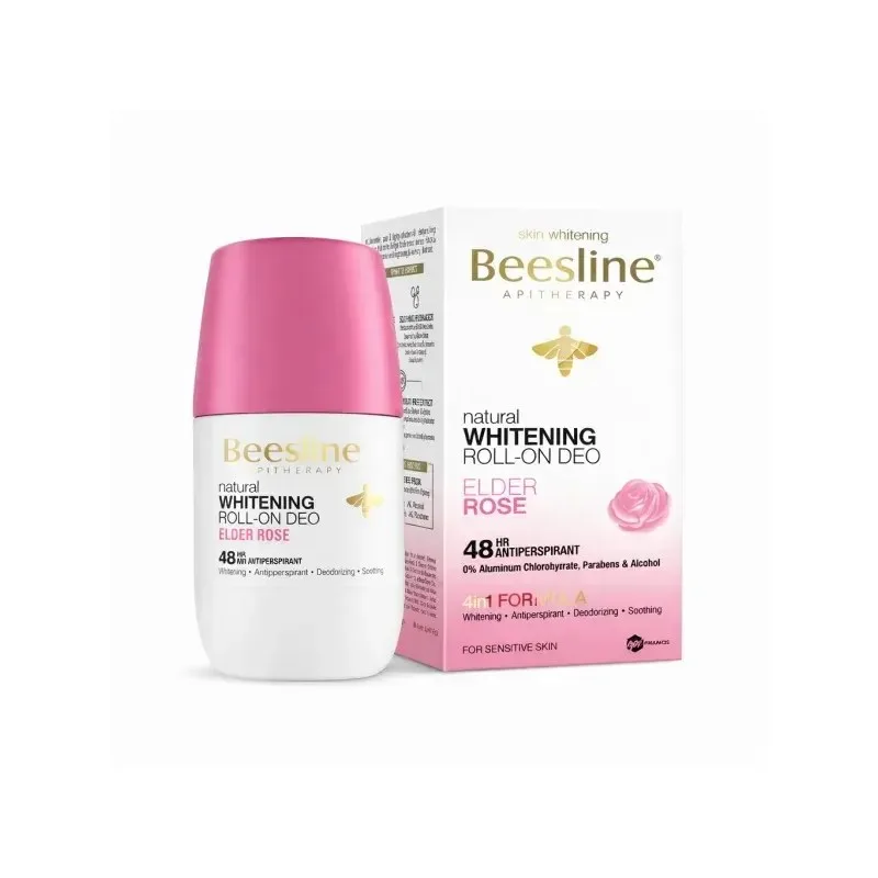 BEESLINE Déodorant Éclaircissant Elder Rose Roll-On