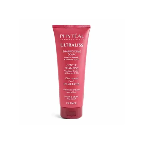 PHYTÉAL Ultraliss Shampooing Doux Cheveux Normaux à la Vitamine B3 250 ml