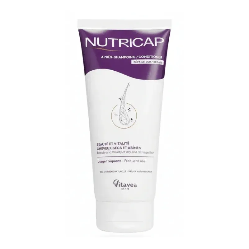 Nutricap Après-Shampooing Réparateur Cheveux Secs et Abîmés 200 ml