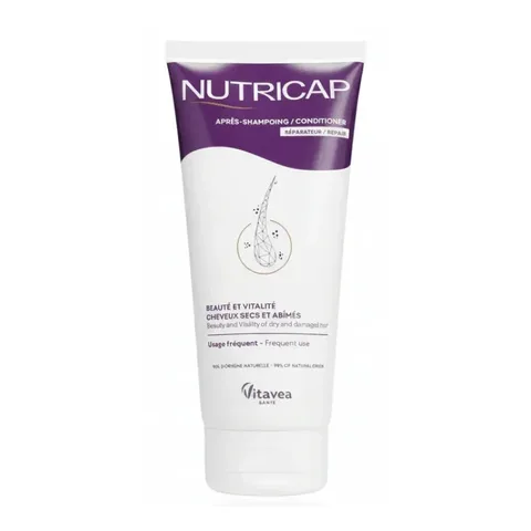 Nutricap Après-Shampooing Réparateur Cheveux Secs et Abîmés 200 ml