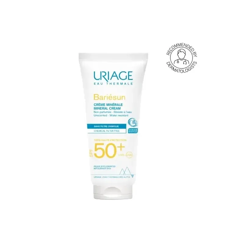 URIAGE Bariésun Crème Minérale SPF50+ 100 ml