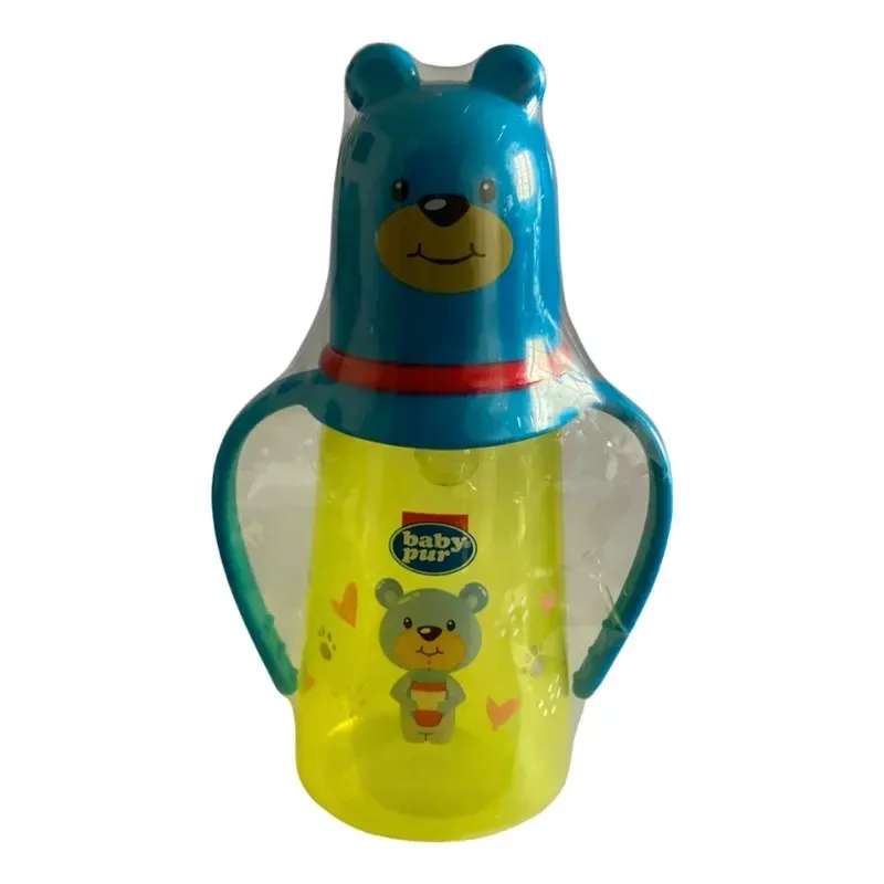 BABY PUR Biberon Ludique avec Anses 150 ml 72020