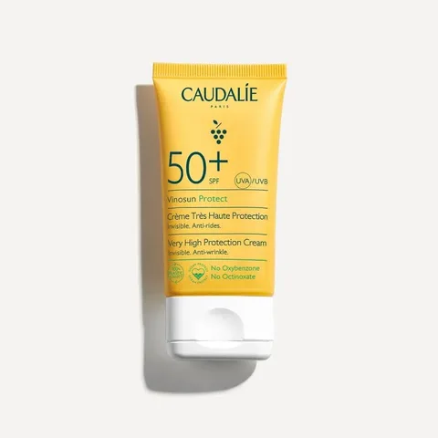 CAUDALIE Vinosun Protect Crème Très Haute Protection SPF50+ 50 ml