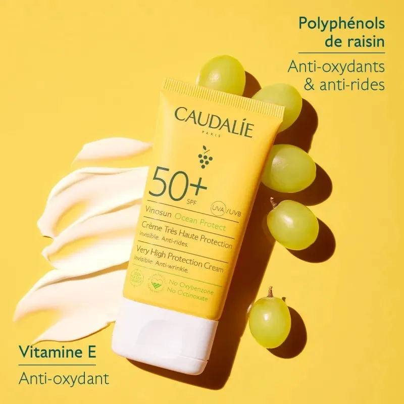CAUDALIE Vinosun Protect Crème Très Haute Protection SPF50+ 50 ml — photo 3