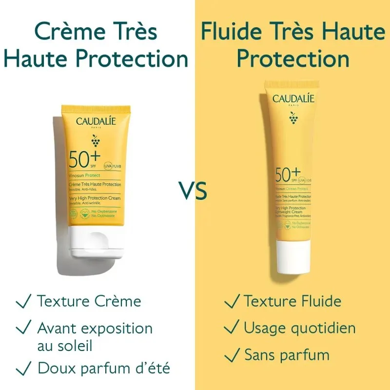 CAUDALIE Vinosun Protect Fluide Très Haute Protection SPF50+ 40 ml — photo 2