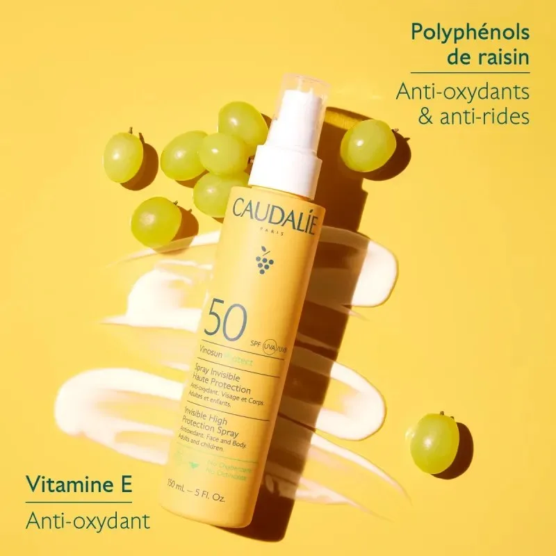 CAUDALIE Vinosun Protect Spray Invisible Haute Protection SPF50 150 ml — photo 4