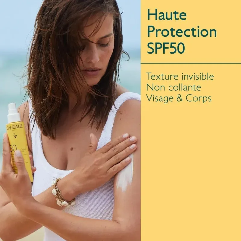 CAUDALIE Vinosun Protect Spray Invisible Haute Protection SPF50 150 ml — photo 5