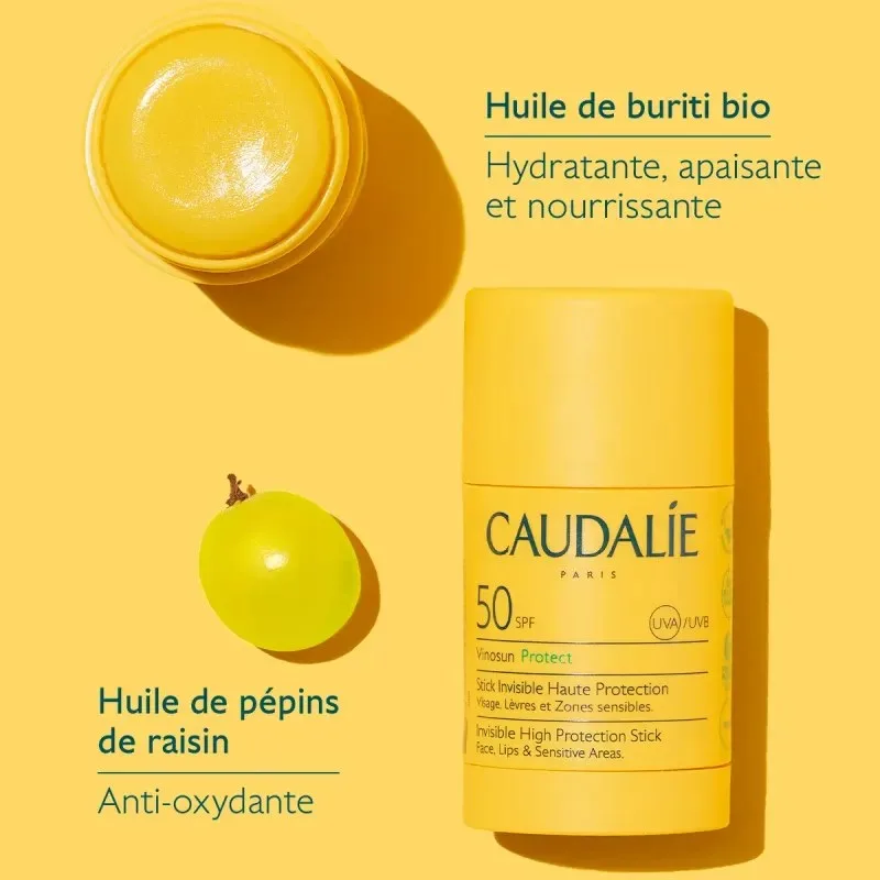 CAUDALIE Vinosun Protect Stick Invisible Haute Protection SPF50 15 g — photo 3