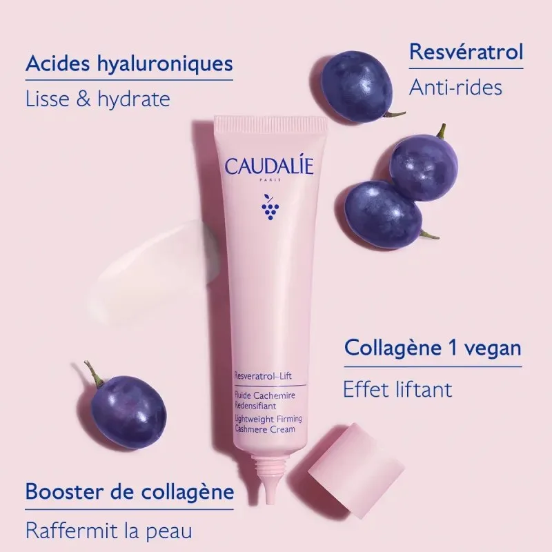 CAUDALIE Resveratrol-Lift Fluide Cachemire Redensifiant 40 ml — photo 2