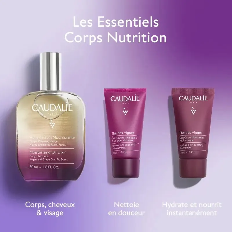 CAUDALIE Coffret Huile de Soin Nourrissante Figue — photo 2