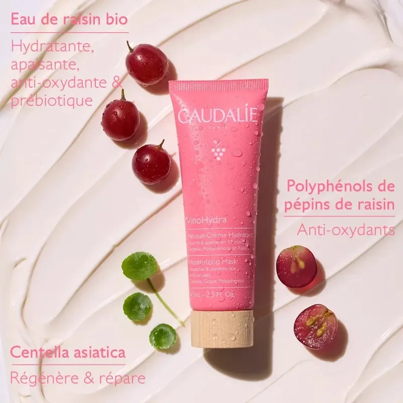 CAUDALIE VinoHydra Masque-Crème Hydratant 75 ml — photo 2