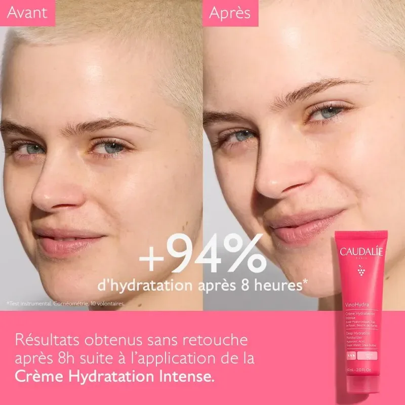 CAUDALIE VinoHydra Crème Hydratation Intense 60 ml — photo 3