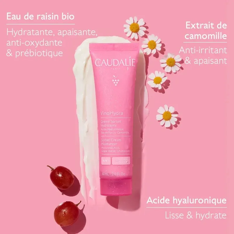 CAUDALIE VinoHydra Crème Sorbet Hydratante 60 ml — photo 2
