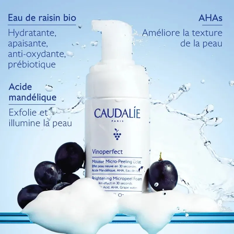 CAUDALIE Vinoperfect Mousse Micro-Peeling Éclat 100 ml — photo 2