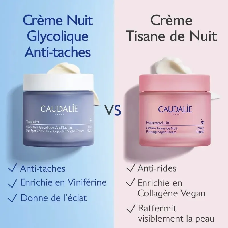 CAUDALIE Vinoperfect Crème Nuit Glycolique Anti-Taches 50 ml — photo 2