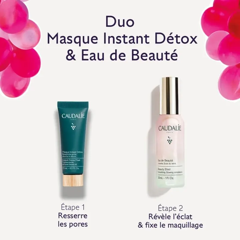 CAUDALIE Duo Eau de Beauté et Masque Détox — photo 4